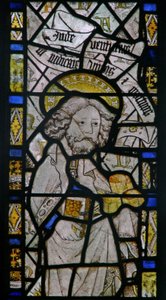 The east window depicting St Philip by English School
