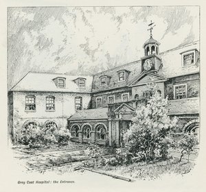 The Entrance of Grey Coat Hospital