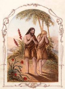 The Expulsion of Adam and Eve from the Garden of Eden by English School