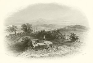 The Field of Bannockburn by English School