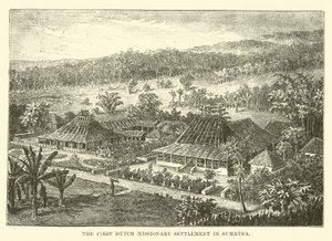 The First Dutch Missionary Settlement in Sumatra by English School