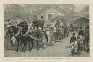 The Floral Parade at the Botanical Gardens by English School