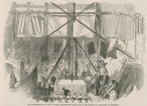 The Foundation Stone of the St Thomas Chartehouse Schools by English School