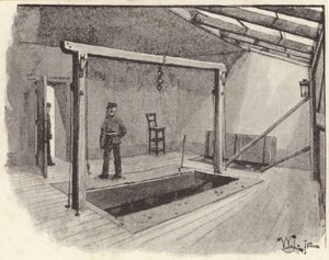 The Gallows at Newgate Prison by English School