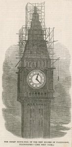 The Great Clock Tower of the New Houses of Parliament