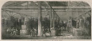 The Great Tobacco Warehouse at the London Docks