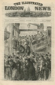 The Great Disaster on the Thames by English School
