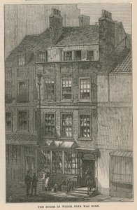 The House in Which Alexander Pope Was Born by English School