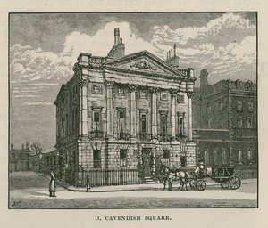 The house of Mr Scotmother, Cavendish Square, London