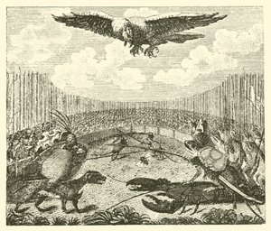 The kite, the frog, and the mouse