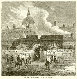 The Last Remains of the Fleet Prison by English School