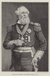 The late Admiral Sir Provo Wallis, GCB by English School