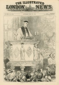 The Late Dean Stanley in Westminster Abbey