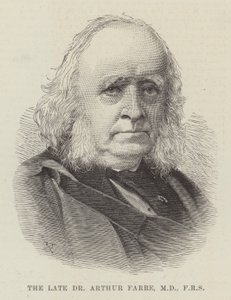 The late Dr Arthur Farre, MD, FRS by English School