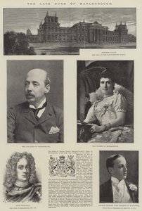 The late Duke of Marlborough