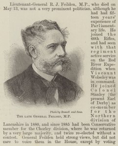 The late General Feilden, MP