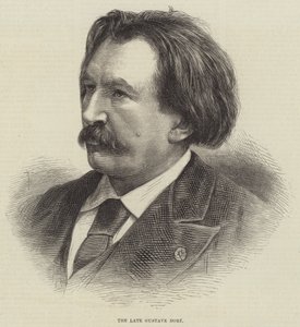 The Late Gustave Doré (engraving) by English School