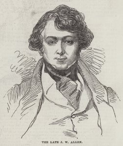 The late J W Allen by English School