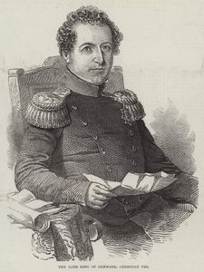 The late King of Denmark, Christian VIII by English School