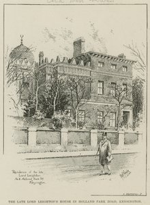 The late Lord Leighton