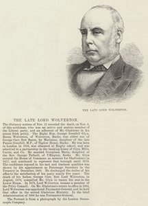 The late Lord Wolverton