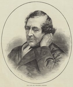 The late Mr Benjamin Webster