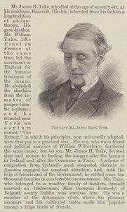 The Late Mr. James Hack Tuke by English School