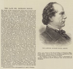 The late Mr Richard Doyle, Artist