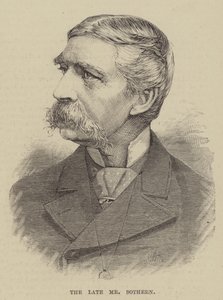 The Late Mr Sothern by English School