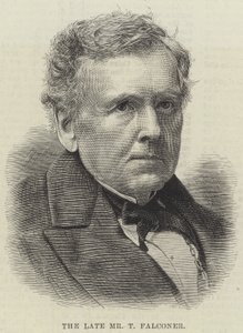 The late Mr T Falconer by English School