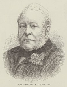 The late Mr W Chappell by English School