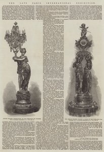 The late Paris International Exhibition by English School