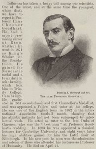 The late Professor Goodhart by English School