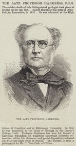 The late Professor Harkness by English School