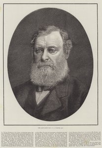 The late Right Honourable W E Forster, MP by English School