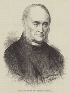The late Right Reverend Bishop Thirlwall
