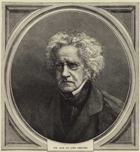 The Late Sir John Herschel by English School