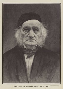 The late Sir Richard Owen, KCB, FRS by English School