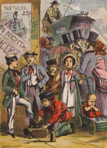 The Little Shoeblack by English School