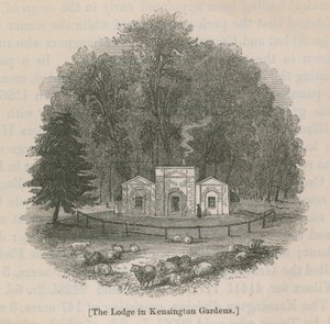 The lodge in Kensington Gardens