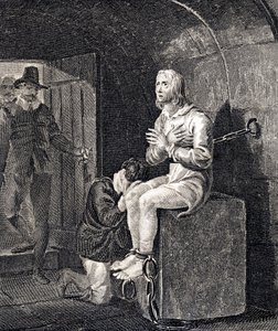 The Martyrdom of Mr John Philpot, Archdeacon of Winchester by English School