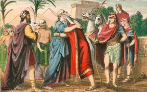 The Meeting of Joseph and his Father Jacob