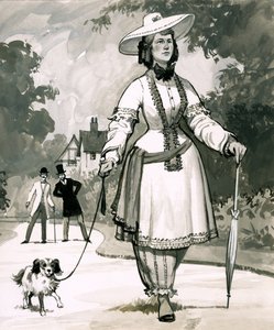 The Mid-Victorian Fashion for Ladies Wearing Bloomers was Invented by a Mrs. Bloomer