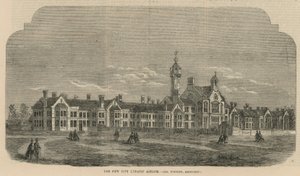 The New City Lunatic Asylum by English School