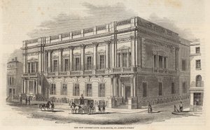 The New Conservative Club House, St Jamess Street, London