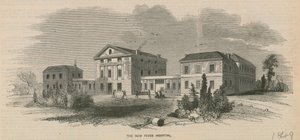 The New Fever Hospital, London by English School