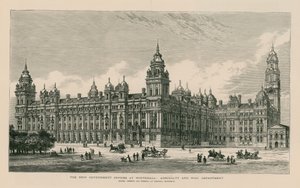 The New Government Offices at Whitehall by English School