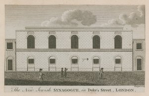 The New Jewish Synagogue in Dukes Street, London