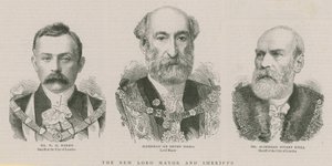 The New Lord Mayor and Sheriffs: Alderman Sir Henry Isaacs, Lord Mayor by English School