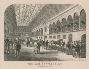 The New Tattersalls on Knightsbridge Green by English School